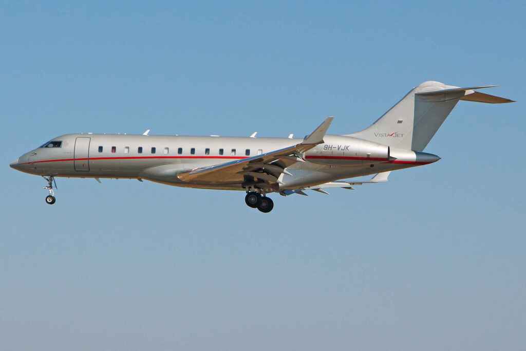 9H-VJK (Global 6000) — Aircraft registration | SpottingLog