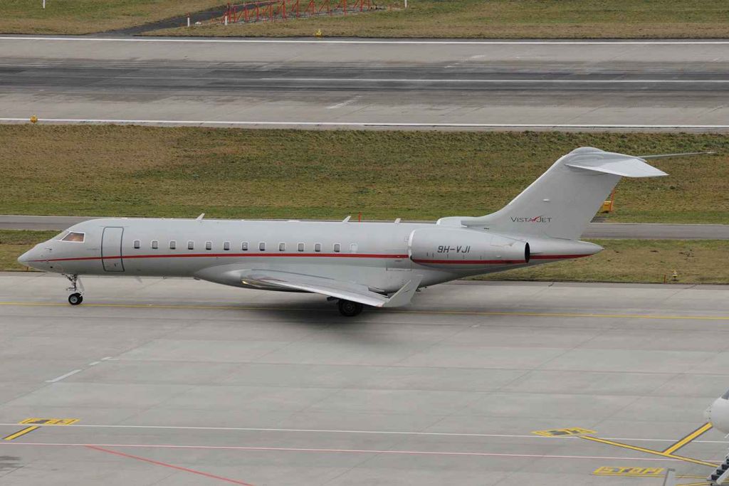 9H-VJI (Global 6000) — Aircraft registration | SpottingLog