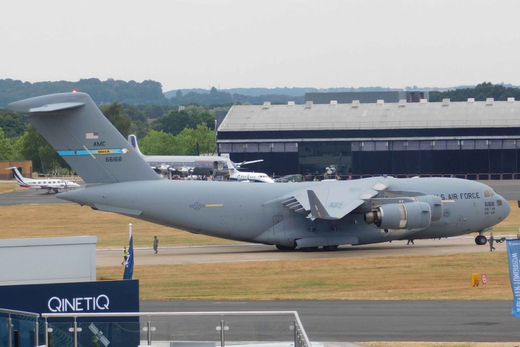 06-6168 (C-17 Globemaster 3) — Aircraft registration | SpottingLog