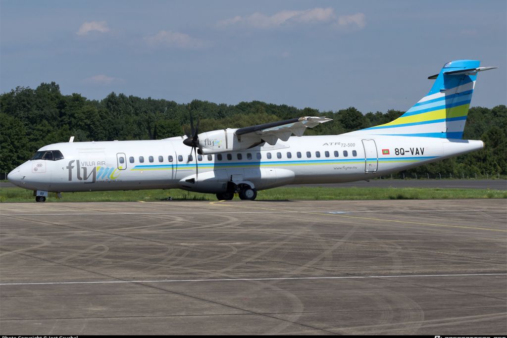 8Q-VAV (ATR-72-500) — Aircraft registration | SpottingLog