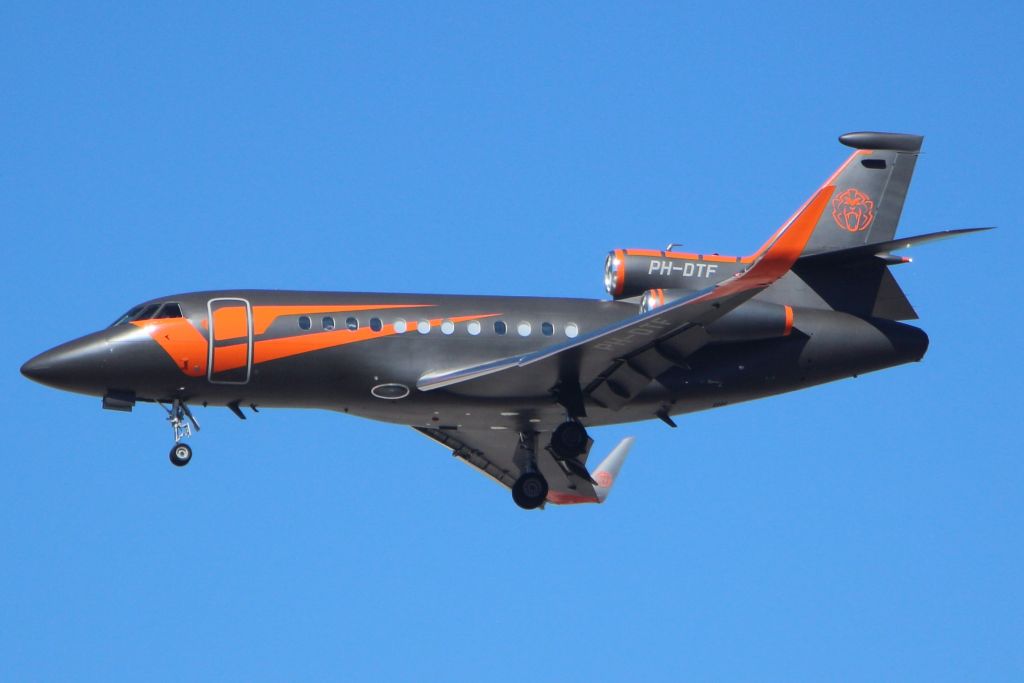PH-DTF (Falcon 900EX EASy) — Aircraft registration | SpottingLog