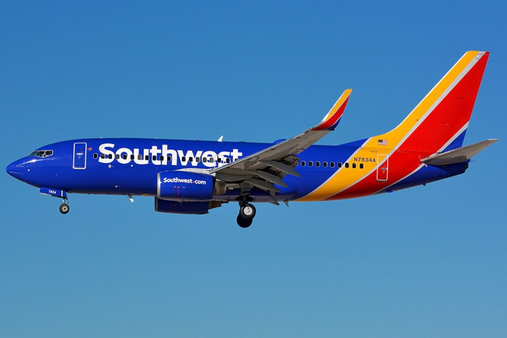 Southwest Airlines N7834A